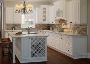 Elite Living Remodeling raised panel kitchen cabinets 